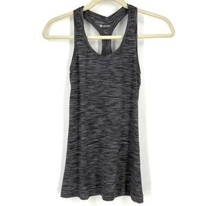 Lululemon Racerback Tank Top Black White Size 4